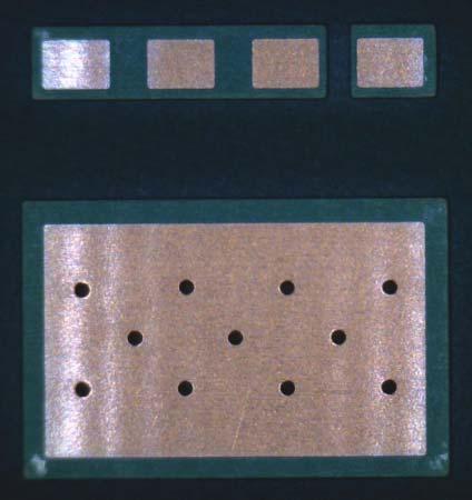 Solder Masking and Trace Routing The board pads are either Solder Mask Defined (SMD) or Non-Solder Mask Defined (NSMD), as shown in Figure 5. Figure 5. NSMD vs.