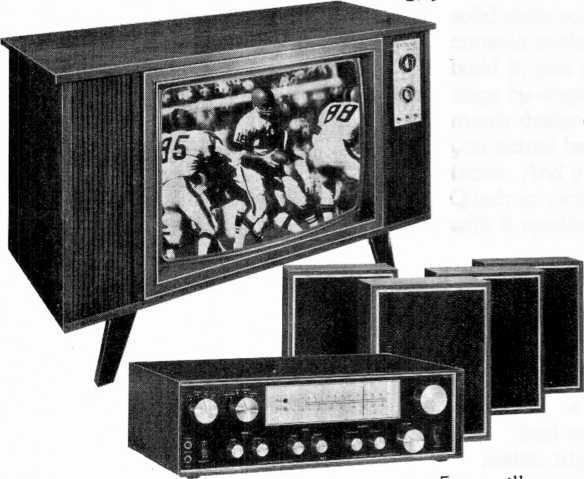 Kits designed to give you practical bench experience also become first-class professional instruments you'll use in your work. MAY 1976 25" Diagonal Color TV... And 4 -channel Quadraphonic Stereo.