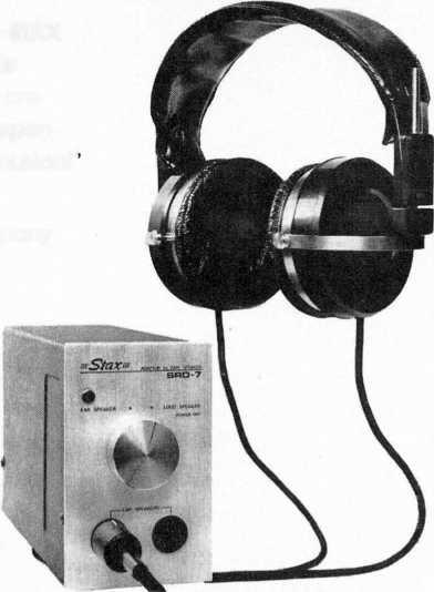"musical" in their sound definition. STAX-a courageous small company dedicated to ultimate highfidelity. STAX Electrostatic Headphones: so definitive they are known as the "Amplifier Testers".