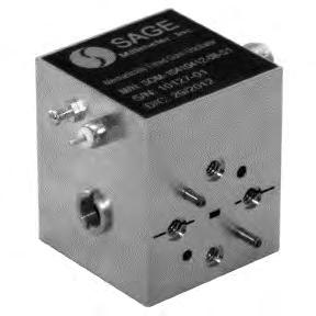 Other Frequency Band Varactor Tuned Gunn Oscillators, SOV Series B Frequency coverage: 60, 76.
