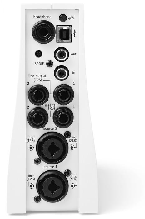 Hardware options for Pro Tools LE and M-Powered systems Figure A4.21 Mbox back panel. Zero-latency Monitoring One of the neatest features is the Mix control.