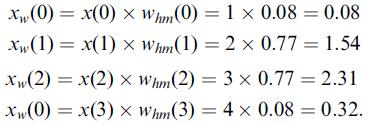 Windowed sequence: Example