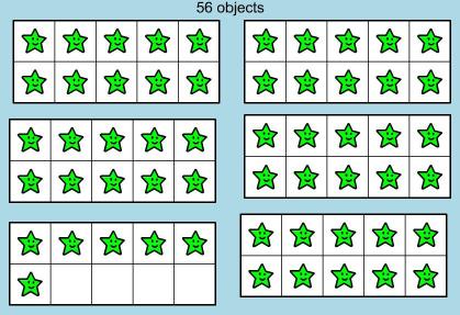 Dividing Sets of Objects Activity 2 Open the Set learning tool.» ensure the tool is in create mode 1. Pick a number between 50 and 81. 2. Have your child represent this number using the same object.