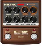 00 ROCTARY METAL CORE DELUXE Nu-X Original TSAC Technology Rotary Speaker Effects Slow/Fast Switch with Adjustable Rising Time Built-in Overdrive Accurate