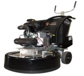 The 31HP propane engine is ideal to withstand the workout of heavy coatings removal and surface preparation, grinding and polishing concrete, terrazzo,