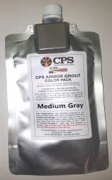 ) Grout GPCH0767 CPS rmor Grout Light Gray Color Pack $ 25.00 Individual color pack for tinting CPS rmor Grout.
