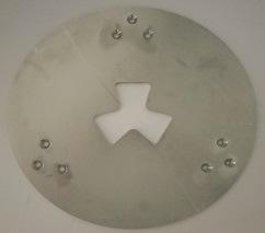 *For G290 Series Grinders* MTPT0163K 12" Recessed Cup Plate $ 60.