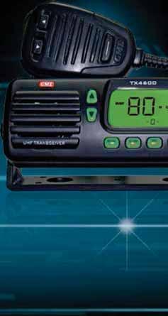 The large tri-colour backlit display ensures clear unimpeded viewing of the radio s functions and the microphone includes channel up-down keys and a priority