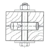 formed to facilitate connections between wood  Common types are: joist hangers, truss clips and brace anchors.