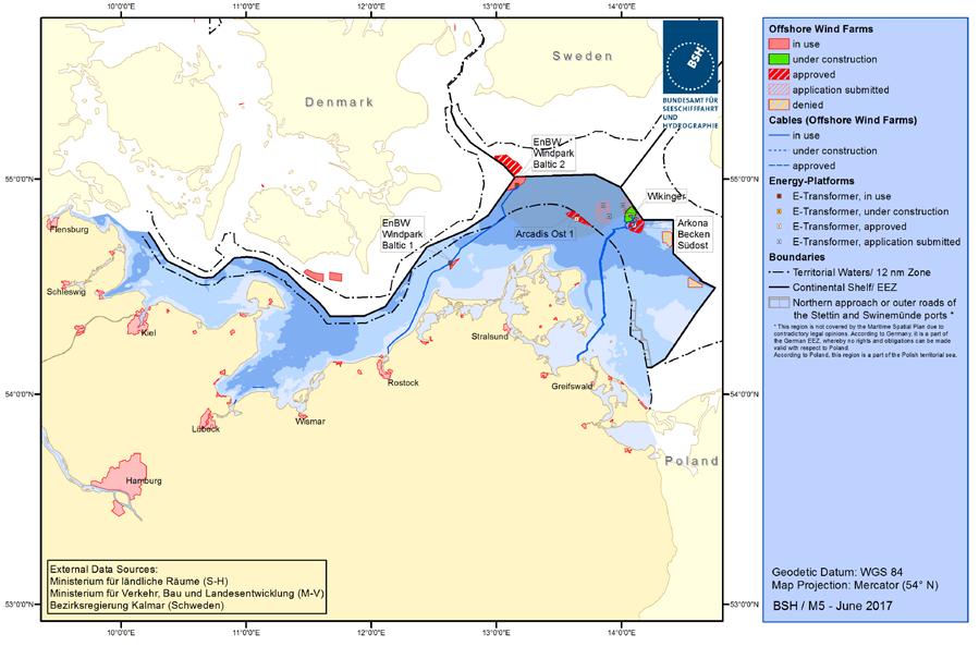 Map 12: Offshore Wind Farms Descriptions (only the