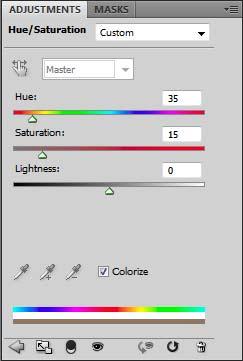 For selective color, use Brush Tool with black selected as your foreground color (in the Color Picker) and paint in the Hue/Saturation Layer Mask where you want actual color to appear.