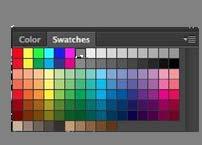 you can choose a foreground or background color and