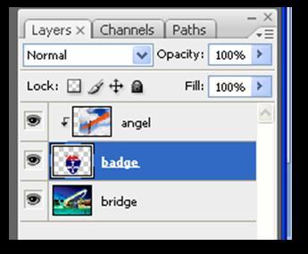 Mask layers with clipping masks A clipping mask lets you use the content of a layer to mask the layers above it.