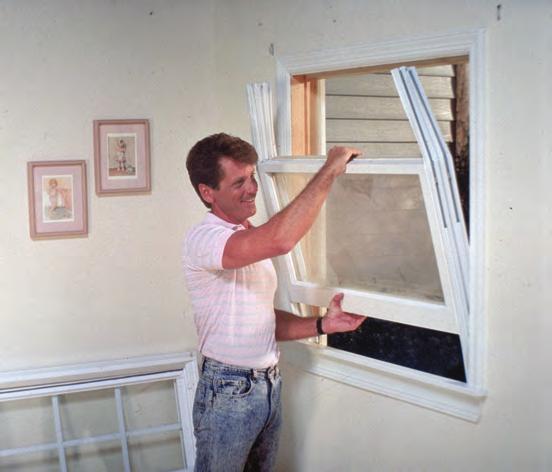 Removing Old Wood Window Sash - Inside or Outside - without Removing Old Frame If you have determined that the old wood window frame is adequately interfaced with the existing wall s water management