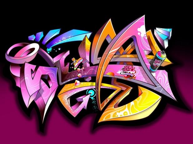 3 WILD-STYLE: Wild-style is a style of writing that was developed and made popular by graffiti artists in New York City.