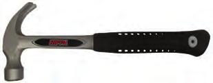 Genuine leather grip provides comfort and durability Wooden Shaft Claw Hammers Overall length: 325mm.