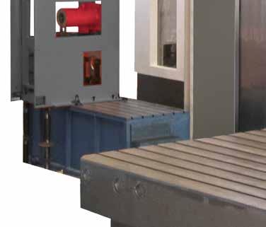 MP RAM travelling column horizontal boring-mills, are designed for the heaviest machining jobs