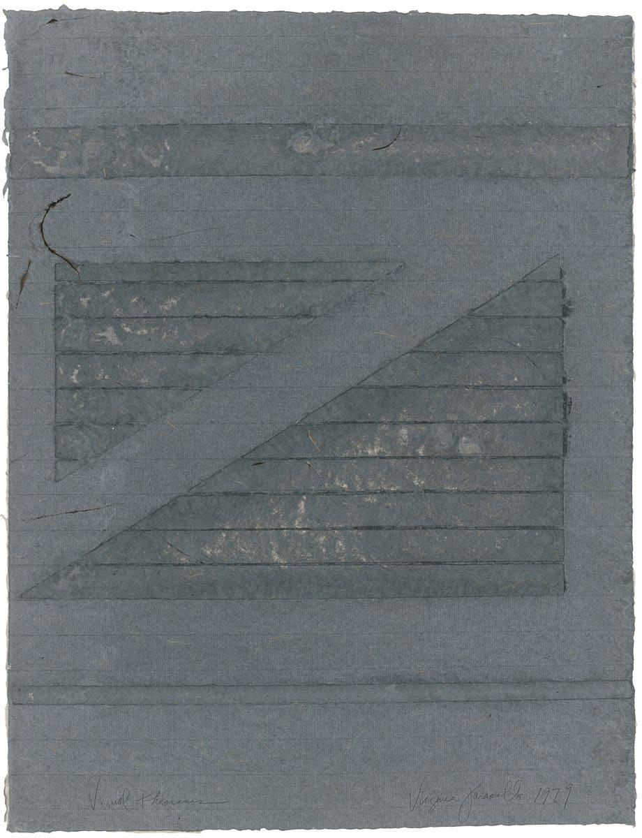Virginia Jaramillo, Visual Theorems 20, 1979, linen fibre with