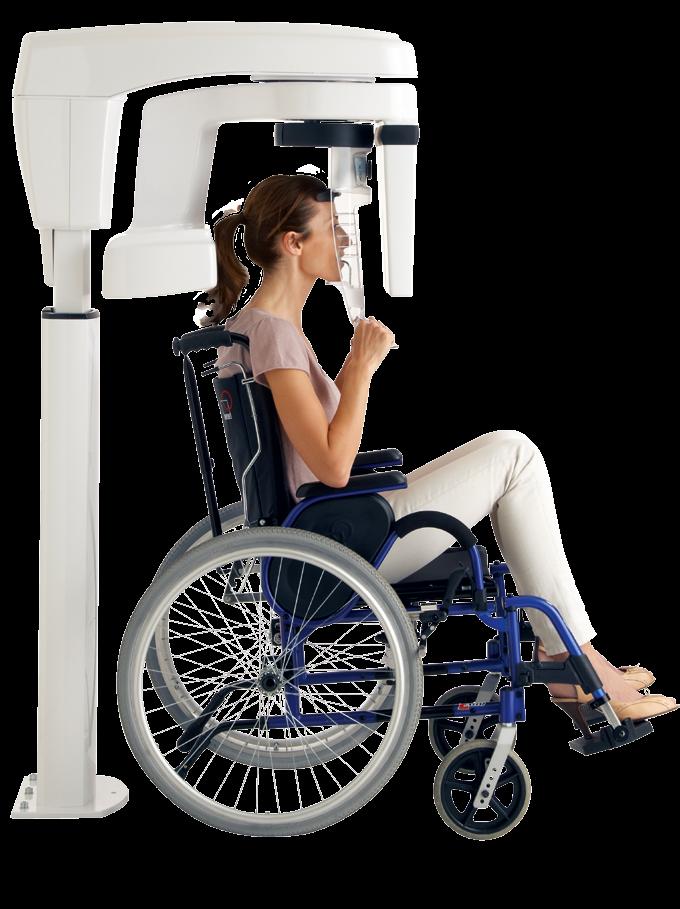 Motorized movements of the machine provide precise and effortless height adjustments, and silent movements put your patients more at ease.