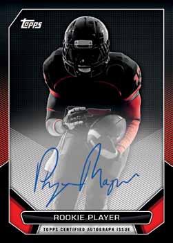 NFLPA Rookie Premiere Dual Autographs # d to 25 HOBBY AND HOBBY JUMBO ONLY! NFLPA Rookie Premiere Dual On-Card Autographs RED. # d to 5.