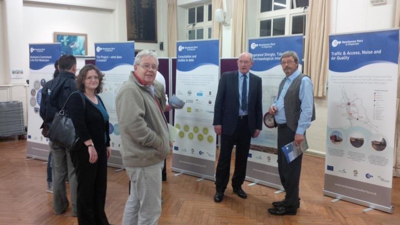 Newhaven Public Exhibition As part of NPP s consultation strategy and