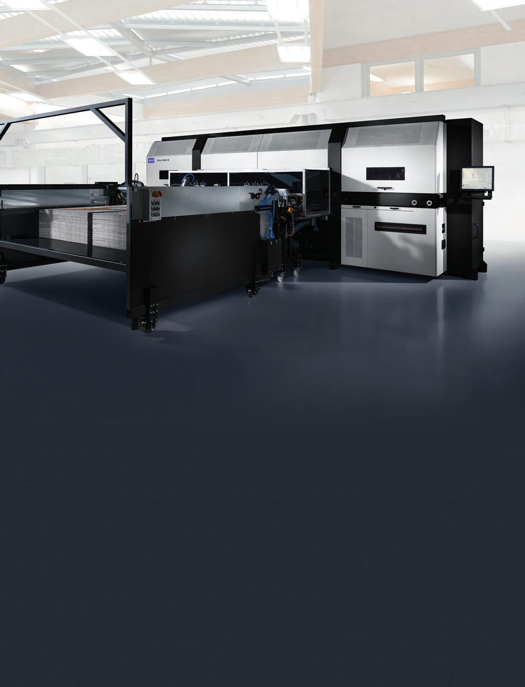 Delta 2500 Delta 2500 HS The Delta 2500 and the Delta 2500 HS are the flagships of the Delta UV flatbed printer portfolio with Multi-Pass technology.