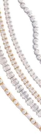 18k or 14k Tennis Bracelet Collection Our