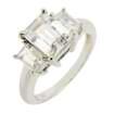 Be the envy of your friends! 1119-Y 2.5ct brilliant high set 1124-W brilliant and trillion cut 3059-W 1.