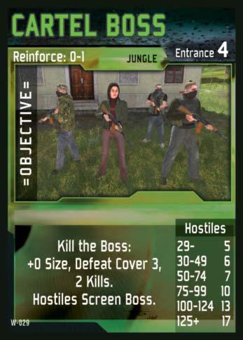 COMPLETING THE OBJECTIVE During the Soldier Turn, any Soldier in the Location card adjacent to the Objective card can Activate the Objective card by declaring it as the next Location. card. Remove the Inactive counter from the Objective when you Activate it.