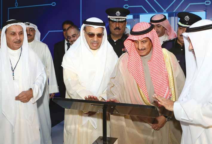 Internal Event KOC Organizes 3rd IT Exhibition Ahmadi Governor Sheikh Dr. Ibrahim Al-Sabah and KOC C&MD inaugurate the exhibition.