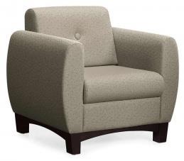 3481LM Prairie Series, Lounge Chair, Full Upholstery with Tapered Wood Skirt and Legs, Fabric Grade 7 N95AA Swift Series, One Seat Lounge, Full 32"w x 29"d x 30.5"h $2,074.08 $1,037.