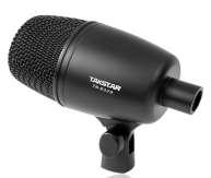 SATRONICS TAKSTAR INSTRUMENT & NETWORK MICROPHONES TA-8320 LOW FREQUENCY INSTRUMENT MIC Can handle high volume level without distortion Extended response range at low frequencies Rugged metal