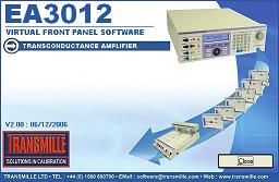 Using the EA3012 with the Virtual Front Panel Software Installing the Software Insert the CD supplied with the EA3012 Transconductance