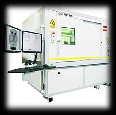 Nikon MCT225 computed tomography system The Nikon MCT 225 is an X-ray computed tomography system for metrology of the external and internal features of samples.