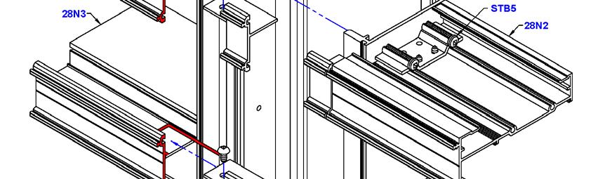 Section 4D: Unit Assembly - SSG Expansion Mullion Notes Assemble each unit as instructed in the either the Shear Block Unit or Screw Spline Assembly Section.