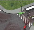 dynamic scenes, by making use of perception data broadcasted by other road users and by the infrastructure