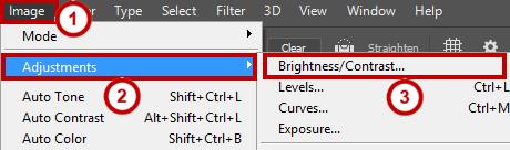 Use the many options in the Image Adjustments menu to adjust your image appearance manually. 1.