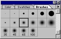Brush settings are retained for each of the painting tools (airbrush, paintbrush, eraser, pencil) and editing tools (history brush, rubber stamp, smudge, focus, toning).
