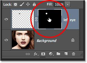 Also, make sure the layer mask, not the layer itself, is selected by clicking on the layer mask thumbnail.