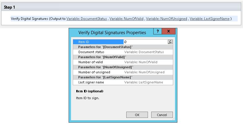 DocuSign Signature Appliance SharePoint Connector Guide 74 Password (mandatory) Specifies a password of the user who will be used for signing.