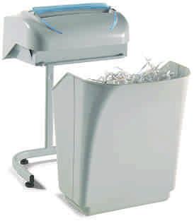 SHREDDERS Medium Office Kobra 240 SS2 24 hours continuous duty operation Auto start/stop through electronic eyes Shreds 13-15 sheets at a time 1,9mm strip cut and shreds credit cards 35 litre double