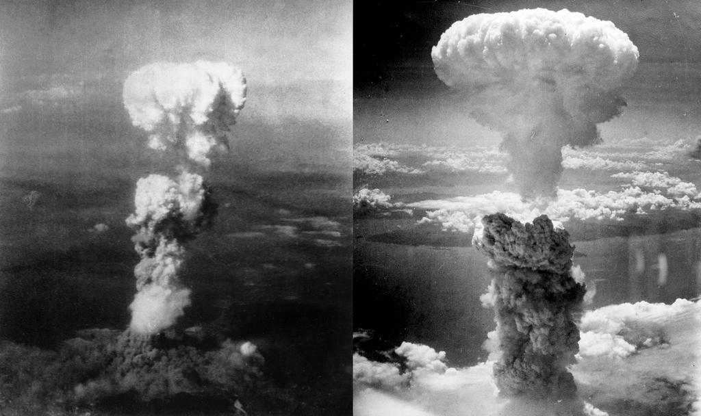 an atomic bomb on the Japanese city of Hiroshima.