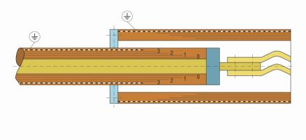 Compensating of installation tolerances Connecting Sleeve Insulated Bus Bar Expansion
