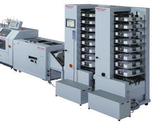 Advanced programming functions are available such as double cycle for non-stop operation and sub-setting for higher sheet count production.