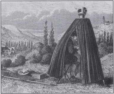 the original camera obscura concept continued into the late 17th century