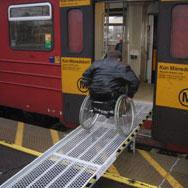 ramps Manual ramp, Norway Irresponsible driving Wheelchair users take more place in
