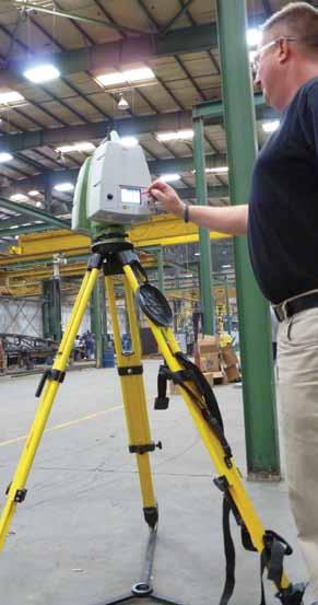 Some of the benefits of utilizing this process include: Accuracy With a single measurement distance accuracy of up to 4mm the scanner allows our engineering