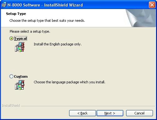 Chapter 5: SYSTEM SETTINGS BY SOFTWARE Step 3. If you need to change the folder to install the program, select a desired folder.
