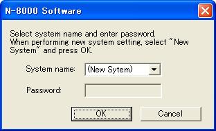 3. ACTIVATING N-8000 SOFTWARE PROGRAM Chapter 5: SYSTEM SETTINGS BY SOFTWARE Step 1. Double-click the shortcut icon created on the desk-top screen when installing, or double-click the N-8000.