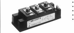 QMHY-H QMHY-H IC Collector current... CEX Collector-emitter voltage... hfe current gain... Insulated Type UL Recognized Yellow Card No. E86 (N) File No.